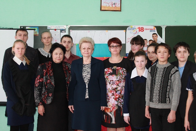 10 февраля 2016 года в рамках «Месячника Молодого избирателя» в Новороссошанской школе состоялось заседание Клуба «Молодой избиратель Ровесник»